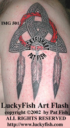 Shaman Oroborous Celtic Tattoo Design 1