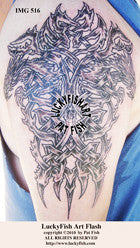 Thorn Dragons Tattoo Design 1