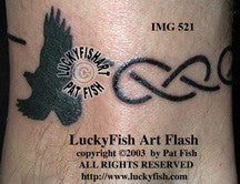 Migration Tribal Celtic Tattoo Design 1