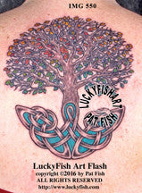 Tree of Life Celtic Tattoo Design 1