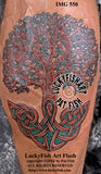 Tree of Life Celtic Tattoo Design 4