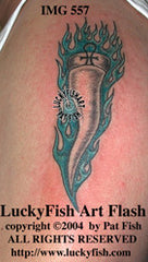 Corno Italian Tattoo Design 1