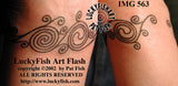 La Tene Swirls Celtic Tattoo Design 3