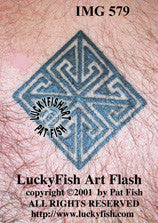 Wizard of Occian Druidic Tattoo Design 1