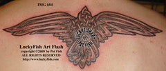 Celtic Dove Tattoo Design 1