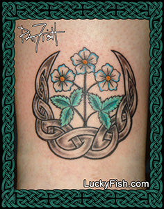 Cinquefoil Badge Celtic Tattoo Design