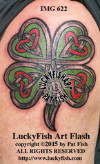 Lucky in Love Celtic Tattoo Design 1