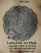 Spiral Magic Celtic Tattoo Design 1