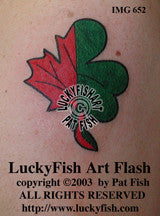 Irish-Canadian Tattoo Design 1