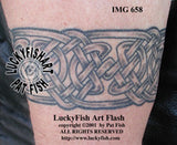 Scottish Band Celtic Tattoo Design 