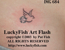 Sacred Spirit Dove Tattoo Design 1
