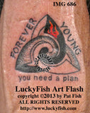 Celtic Spirit of Fire Tattoo Design 