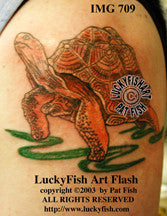 Galapagos Tortoise Tattoo Design 1