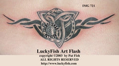 Warlock Oroborous Celtic Tattoo Design 1