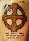 Cross of St. John Celtic Tattoo Design 2