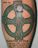 Cross of St. John Celtic Tattoo Design 3