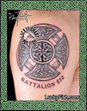 Fireman's Cross Celtic Tattoo Design 4