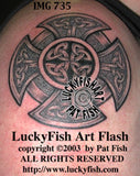 Fireman's Cross Celtic Tattoo Design 1