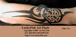 Tribal Sleeve Guard Celtic Tattoo Design 1