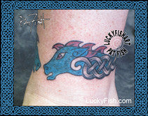 Pooka Torc Anklet Celtic Tattoo Design