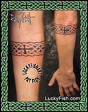 St. Jason's Band Celtic Tattoo Design 4