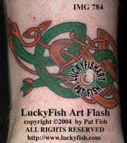 Banish the Snakes! Celtic Tattoo Design 1