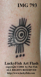 Inca Luck Peruvian Tattoo Design 1
