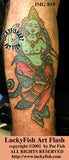 Green Tara Buddhist Tattoo Design 1
