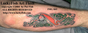 Canis Fidus Celtic Tattoo Design 1