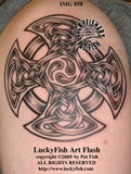 Badge of Honor Celtic Tattoo Design 1