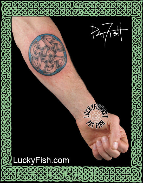 Manhood Knot Celtic Tattoo Design
