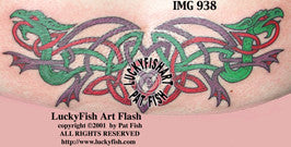 Dragon Lover Celtic Tattoo Design 1