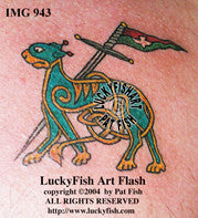 Lion of Judah Christian Tattoo Design 1