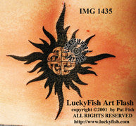 Tribal Sun Celtic Tattoo Design 1