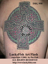 Dimity Cross Celtic Tattoo Design 1