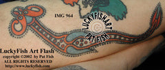 Kells Eel Celtic Tattoo Design 1
