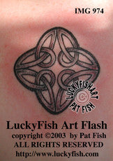 Pure Faith Knot Celtic Tattoo Design 1