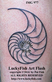 Dotilus Nautilus Tattoo Design 2