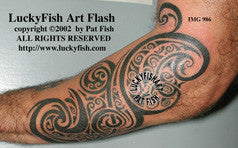 Maori Tribal Tattoo Design 1