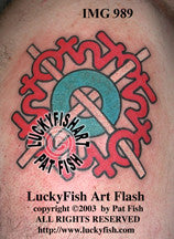 Alchemical Lifesaver Tattoo Design 1
