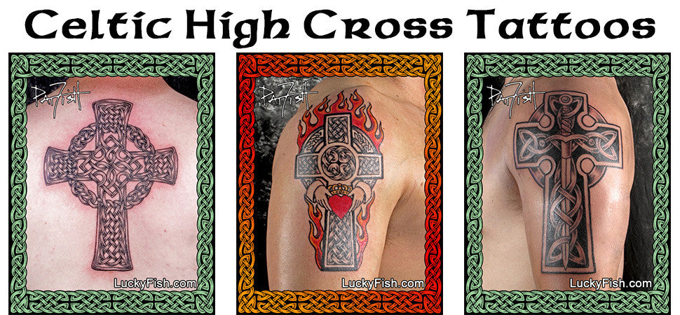 Celtic High Cross Tattoos